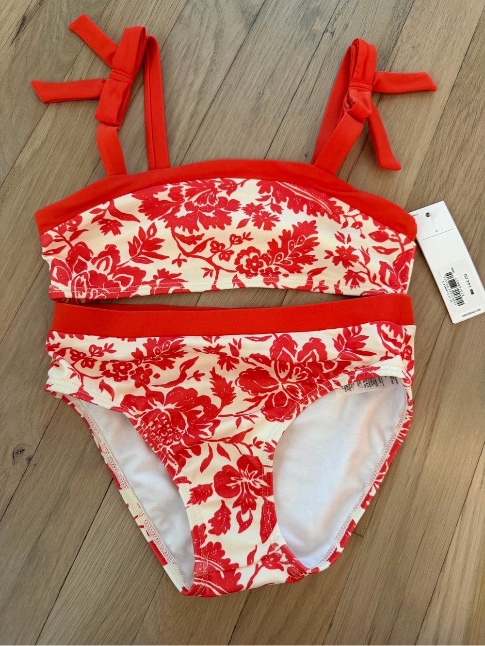 Janie and Jack NWT size 6 two piece swimsuit bikini